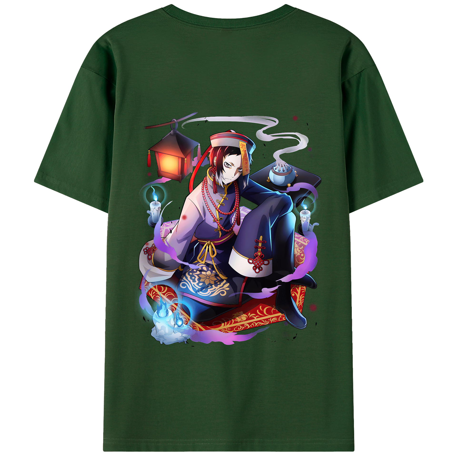（画像用） 文豪ストレイドッグス Bungo Stray Dogs 綿100％半袖Tシャツ（背面プリント）